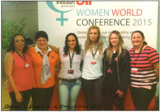 Companheiras representam Brasil na Conferência Mundial de Mulheres da Industriall