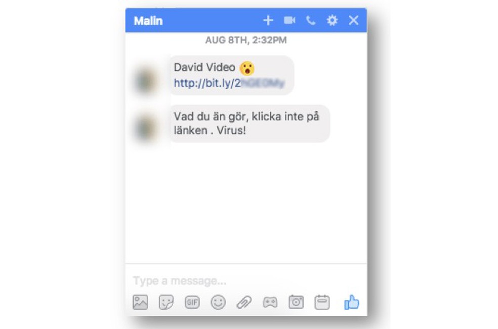 Vírus que circula no Facebook Messenger já afeta brasileiros