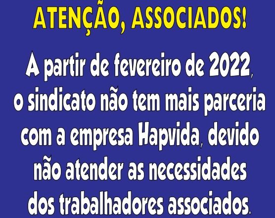 HAPVIDA fim da parceria