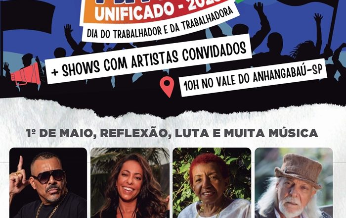 1° DE MAIO – CENTRAIS SINDICAIS 