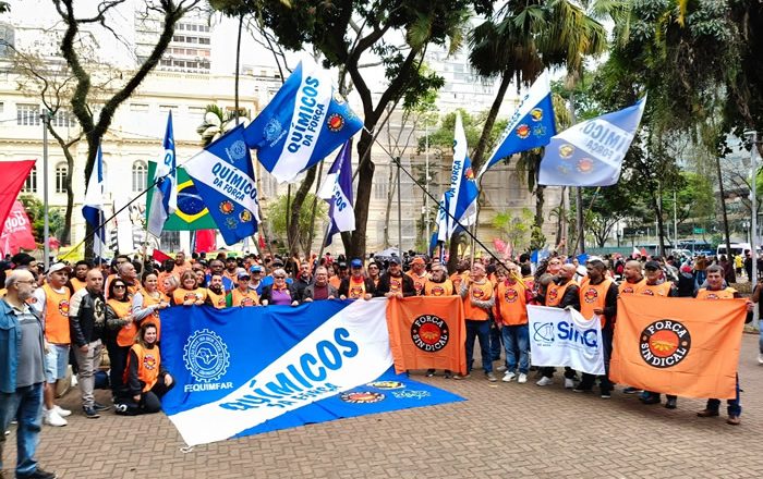 Ato 7 de setembro realizado pelas Centrais Sindicais e movimentos sociais em defesa da soberania e dos direitos trabalhistas