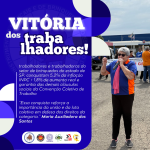 Vitória dos trabalhadores e trabalhadoras!