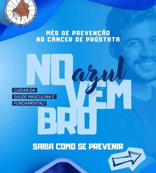 Chegou novembro, o mês dedicado à saúde do homem!