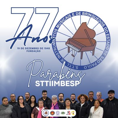 77 anos de história, luta e conquistas!