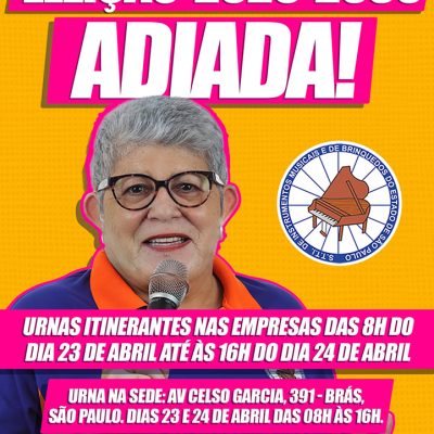 NOVA DATA DA ELEIÇÃO