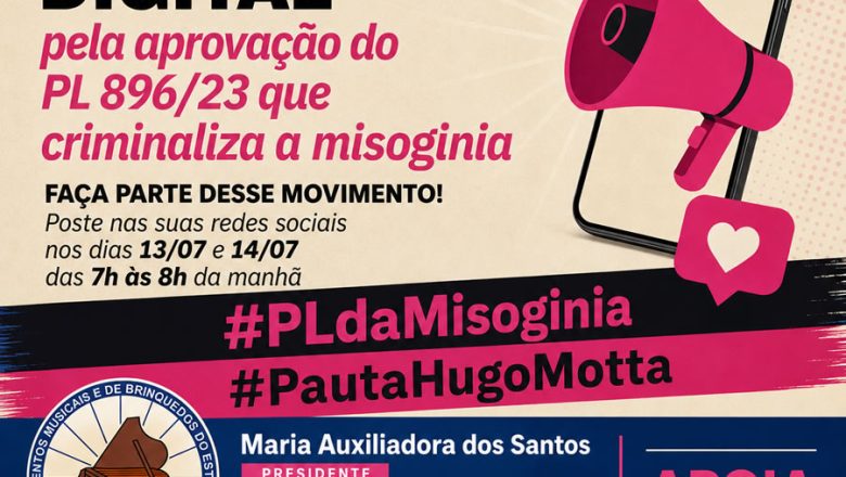Mobilização Digital pela aprovação do PL 896/23